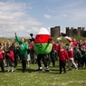 Cyffro ar faes Eisteddfod yr Urdd Caerffili